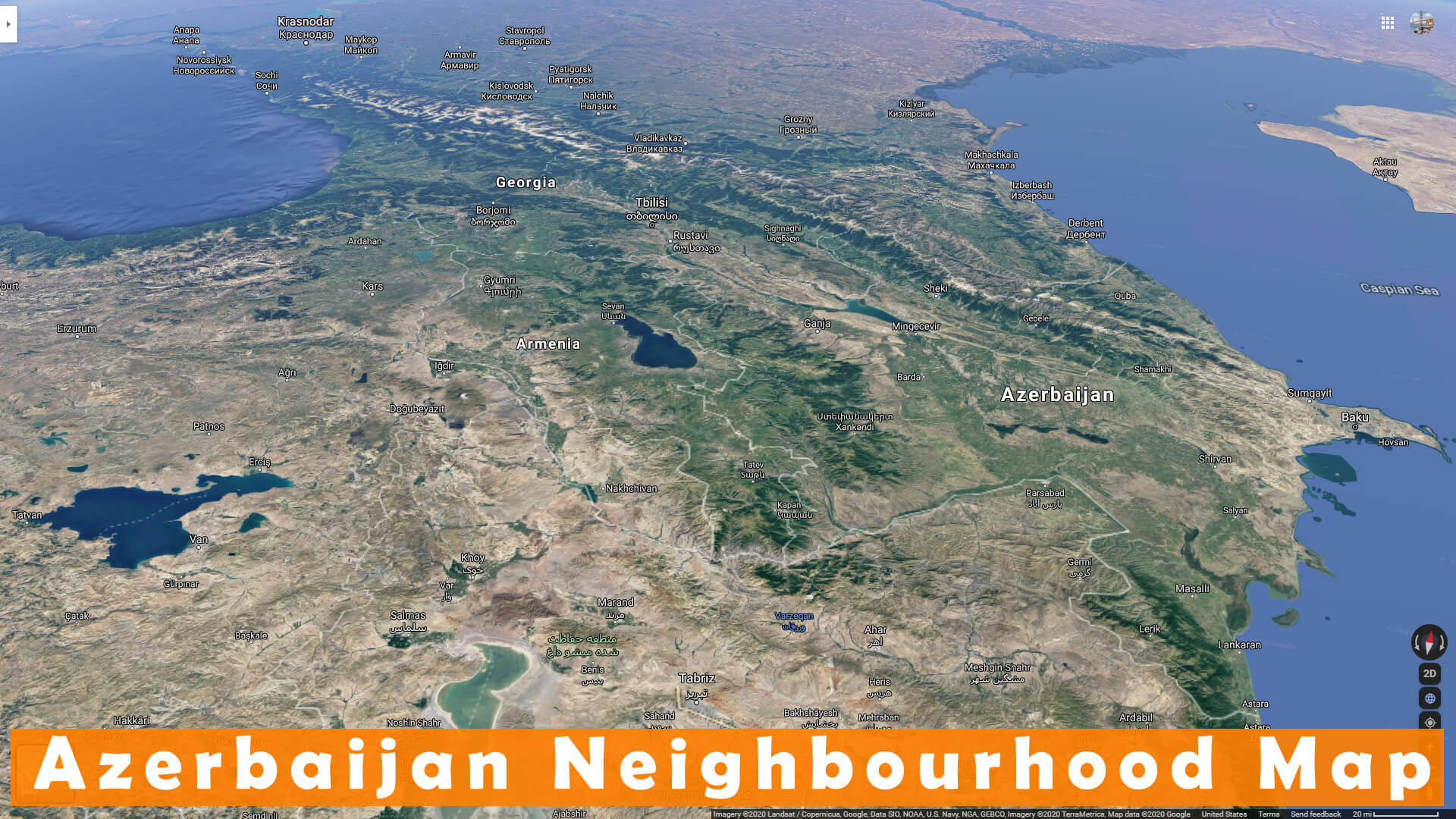 Azerbaycan Komsulari Haritasi
